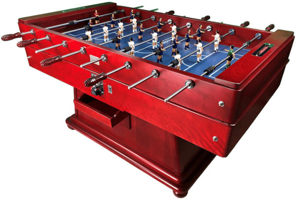 Futbolin Cordoba Futbolín Córdona Rojo pista Azul